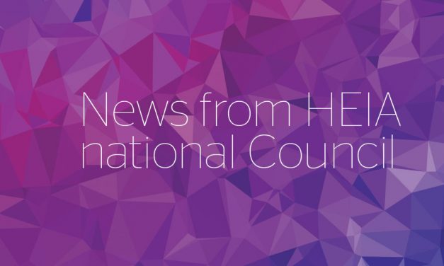 News from HEIA national Council