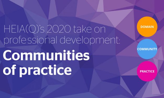 HEIA(Q)’s 2020 take on professional development: Communities of practice