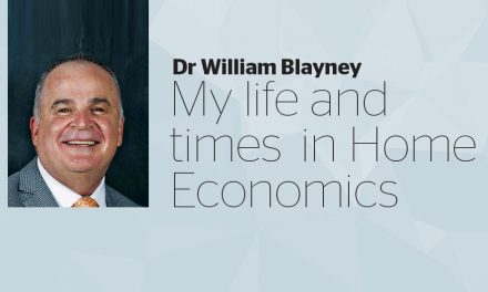 Dr William Blayney – My life and times in Home Economics